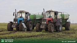 Весенне-полевые работы начались в Прохоровском районе с подкормки озимых культур и многолетних трав