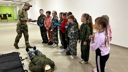 Младшие школьники Прохоровского района приняли участие в военно-патриотической игре «ЗАРНИЦА 2.0»